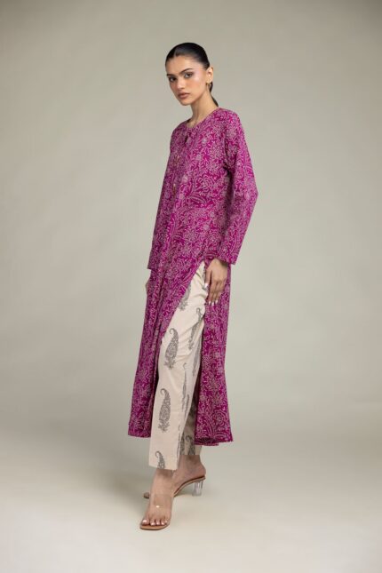 Cambric Printed Pants - View 1