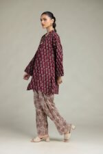 Maroon Cambric Kurta - View 5