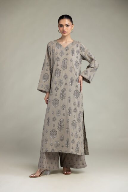 Printed Cambric Pants - View 1