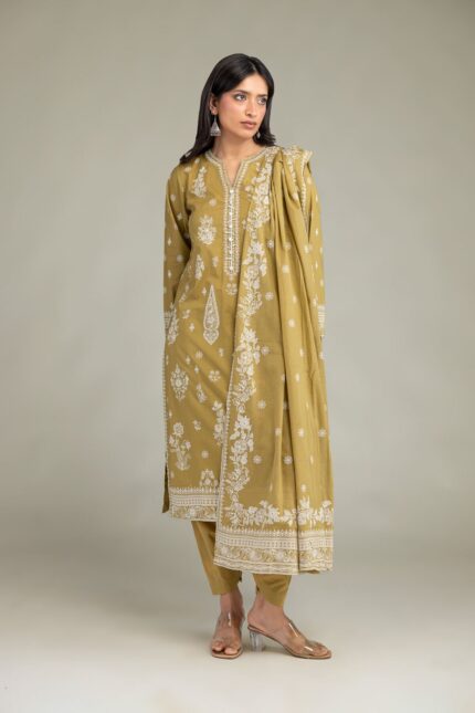 Floral Cambric Shalwar 1