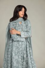 Floral Lawn Dupatta - View 3