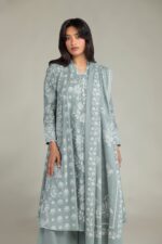 Floral Lawn Dupatta - View 5