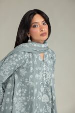Floral Lawn Dupatta - View 6