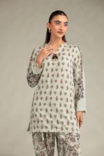 Floral Silk Shalwar 2