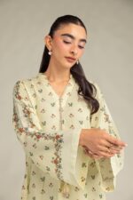 Floral Longline Kurta - View 3