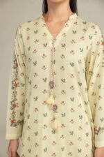 Floral Longline Kurta - View 1