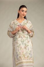 Floral Longline Kurta - View 4