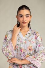 Short Floral Kurta - View 1