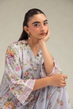 Short Floral Kurta - View 2