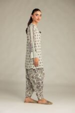 Floral Silk Shalwar 3