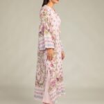 Solid Silk Pants - View 1