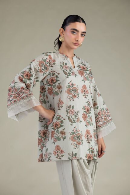 Solid Cambric Shalwar - View 2
