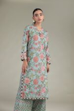 Floral Cambric Pants - View 3