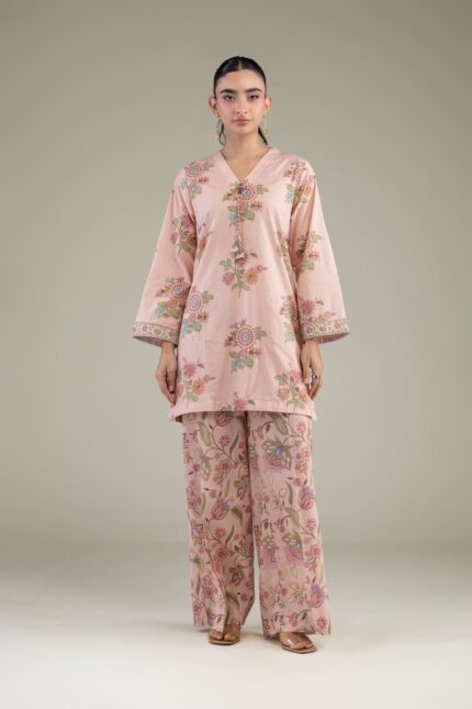 Floral Cambric Pants - View 2