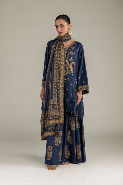 Raw Silk Pants - V1