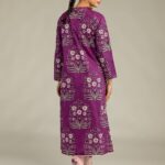 V-Neck Longline Kurta - View 1