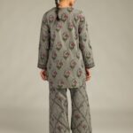 Gray Cambric Kurta - View 1