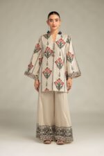 Floral Cambric Pants - View 3
