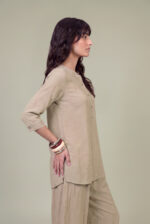 Solid Beige Shirt - V3