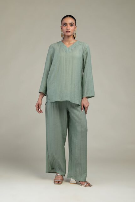 Blended Crinkle Trousers - V2