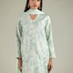 Floral Longline Kurta - V1