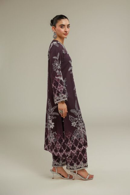 Regular Floral Pants - V2