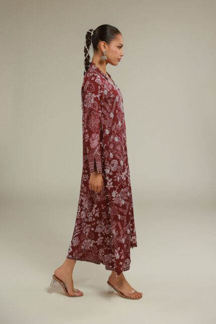 Regular Floral Pants - V2