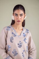 Floral Scalloped Kurta - V4