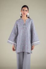 Floral V-Neck Kurta - V5