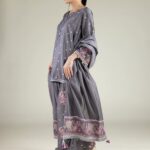 Geometric Embroidered Kurta - V1