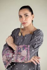 Geometric Embroidered Kurta - V2