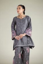 Geometric Embroidered Kurta - V3