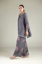Geometric Embroidered Kurta - V5