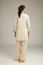 Geometric Silk Kurta - V7