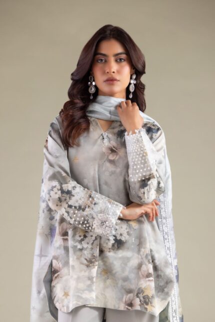 Floral Embellished Kurta - V1