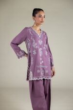 Floral V-Neck Kurta - V2