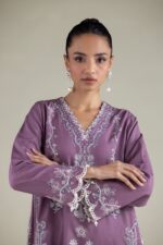 Floral V-Neck Kurta - V4