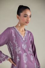 Floral V-Neck Kurta - V5