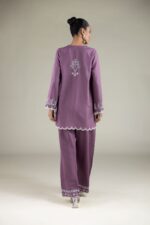 Floral V-Neck Kurta - V7