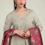Floral Mesuri Dupatta - V1