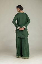 Floral Green Kurta - V8