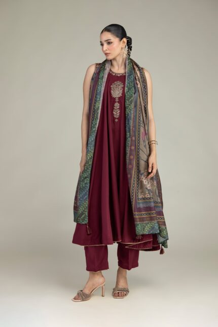 Raw Silk Pants - V1