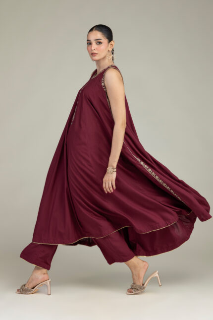 Raw Silk Pants - V2