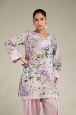 Floral Viscose Kurta - V3