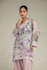 Floral Viscose Kurta - V5