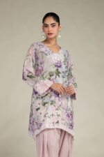 Floral Viscose Kurta - V7