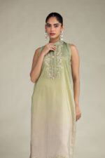 Sleeveless Floral Kurta - V4