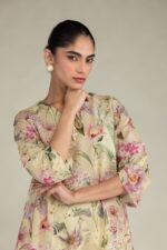 Floral Longline Kurta - V2