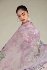 Floral Chiffon Dupatta - V2