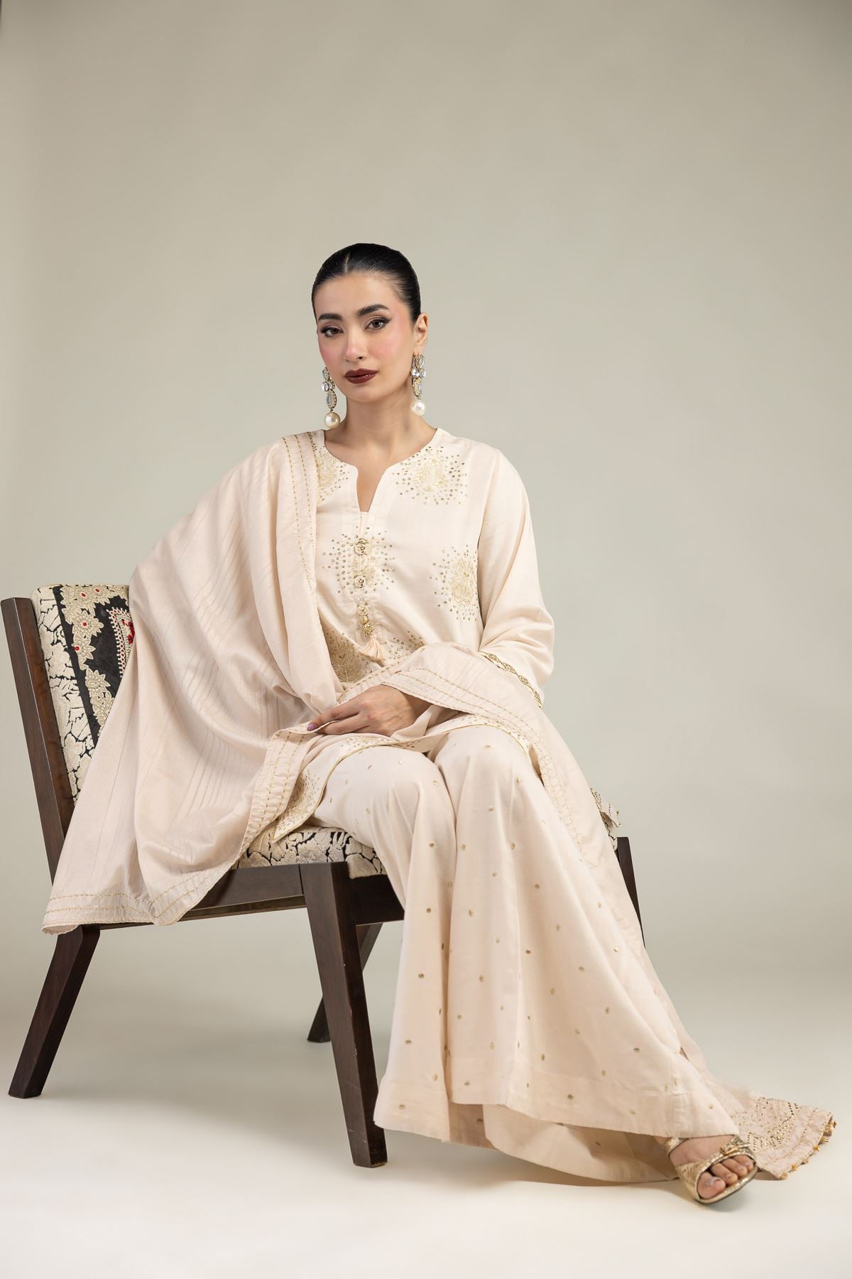 2-26-207-A-A1-VG_MULTI-1 Short Silk Kurta - V1